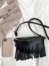 Fringe Decor Waist Bag