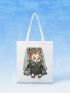 X Lucy Cartoon Graphic Shopper Bag