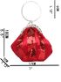 Mini Rhinestone Decor Top Handle Bag