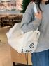 Minimalist Large Capacity Shoulder Bag