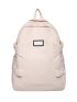 Letter Patch Detail Classic Backpack