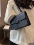 Minimalist Flap Square Bag