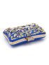 Mini Rhinestone & Flower Decor Chain Box Bag