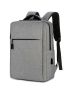 Men Charging Port Design Laptop Backpack