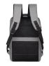 Men Charging Port Design Laptop Backpack