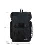 Men Release Buckle Decor Laptop Backpack