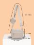 Minimalist Straw Bag With Coin Purse