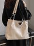 Minimalist Chain Shoulder Tote Bag