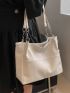 Minimalist Chain Shoulder Tote Bag