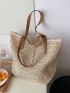 Minimalist Straw Bag