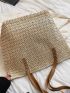 Minimalist Straw Bag