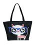 Cartoon Graphic Shopper Bag