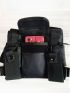 Streetwear Bag Unisex Black Functional Chest Rig Bags Adjustable Vest Hip-hop Chest Bag Woman Fashion Waist Pack