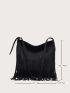 Fringe Decor Shoulder Bag