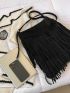 Fringe Decor Shoulder Bag