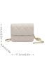 Mini Quilted Flap Chain Square Bag