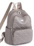 Quilted Pocket Front Classic Backpack