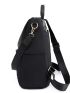 Quilted Zip Front Classic Backpack