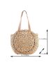 Hollow Out Straw Bag