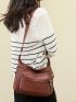 Multi Pocket Hobo Bag