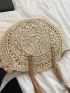 Minimalist Hollow Out Straw Bag