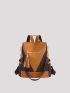 Tassel Decor Functional Backpack