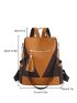 Tassel Decor Functional Backpack