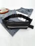 Minimalist Double Zipper Fanny Pack