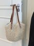 Minimalist Straw Bag