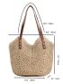 Minimalist Straw Bag