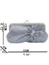 Bow & Rhinestone Decor Evening Bag