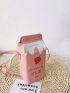 Mini Milk Design Novelty Bag