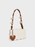 Heart & Bow Decor Novelty Bag