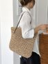 Minimalist Straw Bag