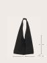 Minimalist Plain Hobo Bag