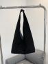 Minimalist Plain Hobo Bag