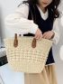 Minimalist Straw Bag