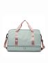 Letter Graphic Duffel Bag