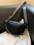 Chain & Studded Decor Bum Bag