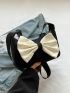 Bow Decor Crossbody Bag