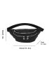 Litchi Embossed Fanny Pack