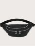 Litchi Embossed Fanny Pack