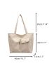 Pocket Front Shopper Bag