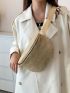 Minimalist Straw Bag