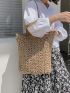 Minimalist Straw Bag