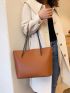 Chain Shoulder Tote Bag