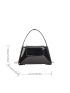 Mini Artificial Patent Leather Flap Chain Square Bag