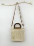 Minimalist Straw Bag