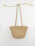 Minimalist Straw Bag