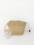 Minimalist Straw Bag